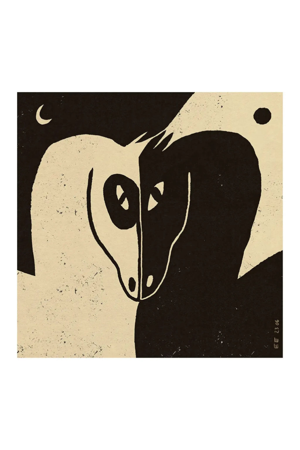 Moon and Sun - Art Print - THAT COOL LIVING