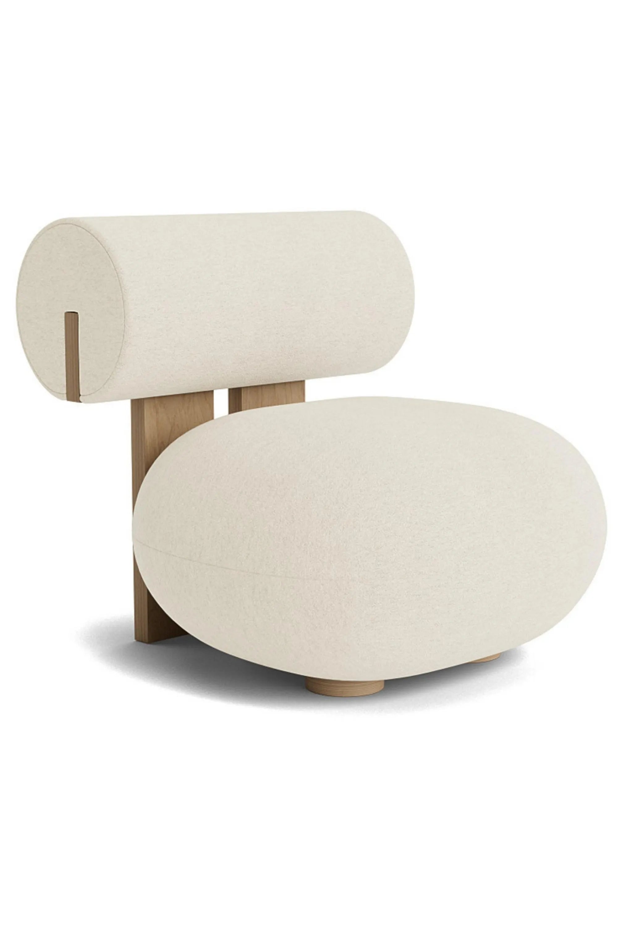 Boucle Hippo Lounge Chair