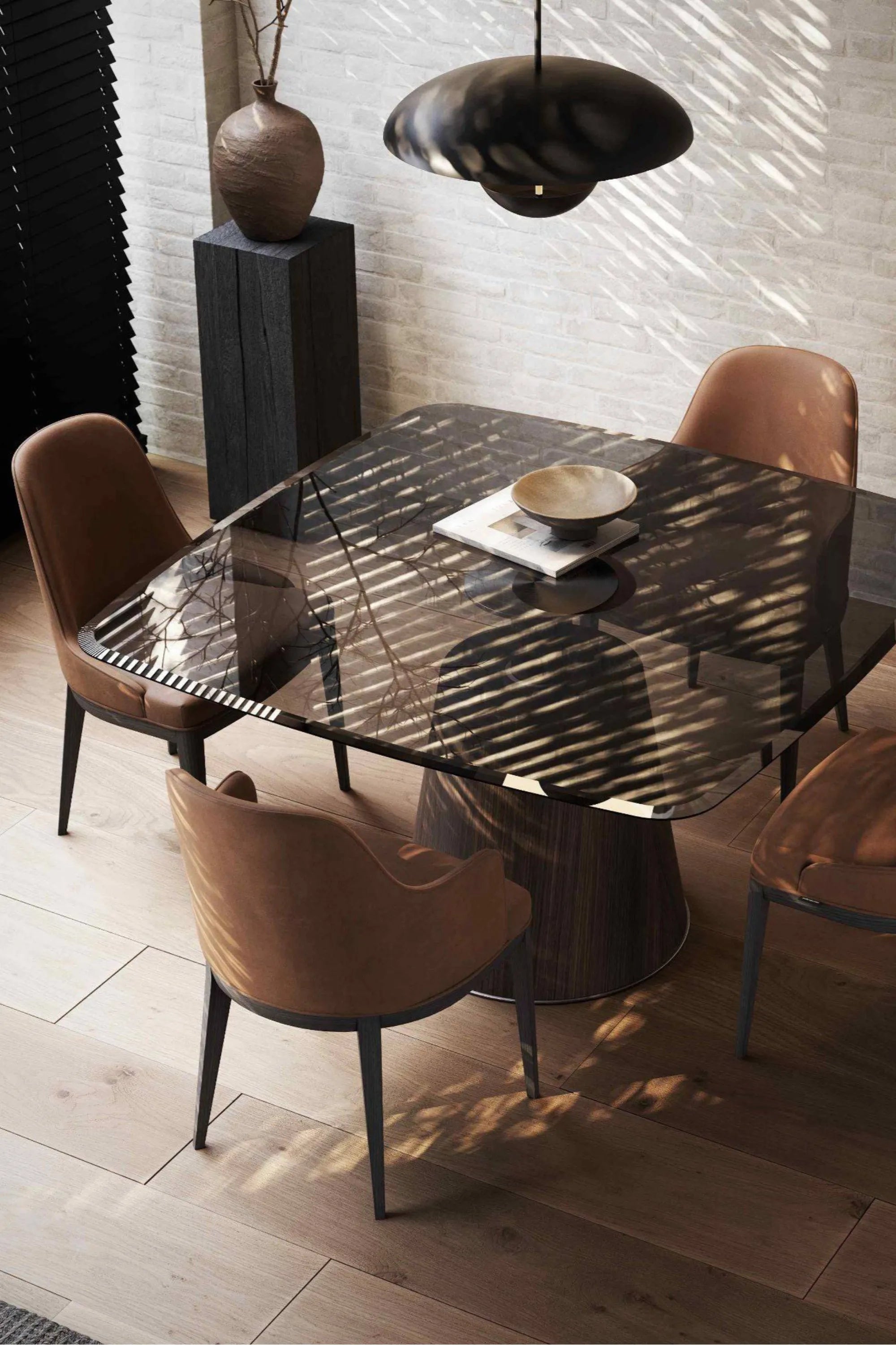 Anna Chair With Armrest - Wood - THAT COOL LIVING