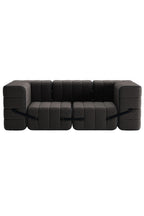 Curt Modular Sofa System - Fabric Jet - THAT COOL LIVING