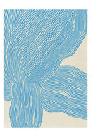 The Line – Blue - Art Print - THAT COOL LIVING