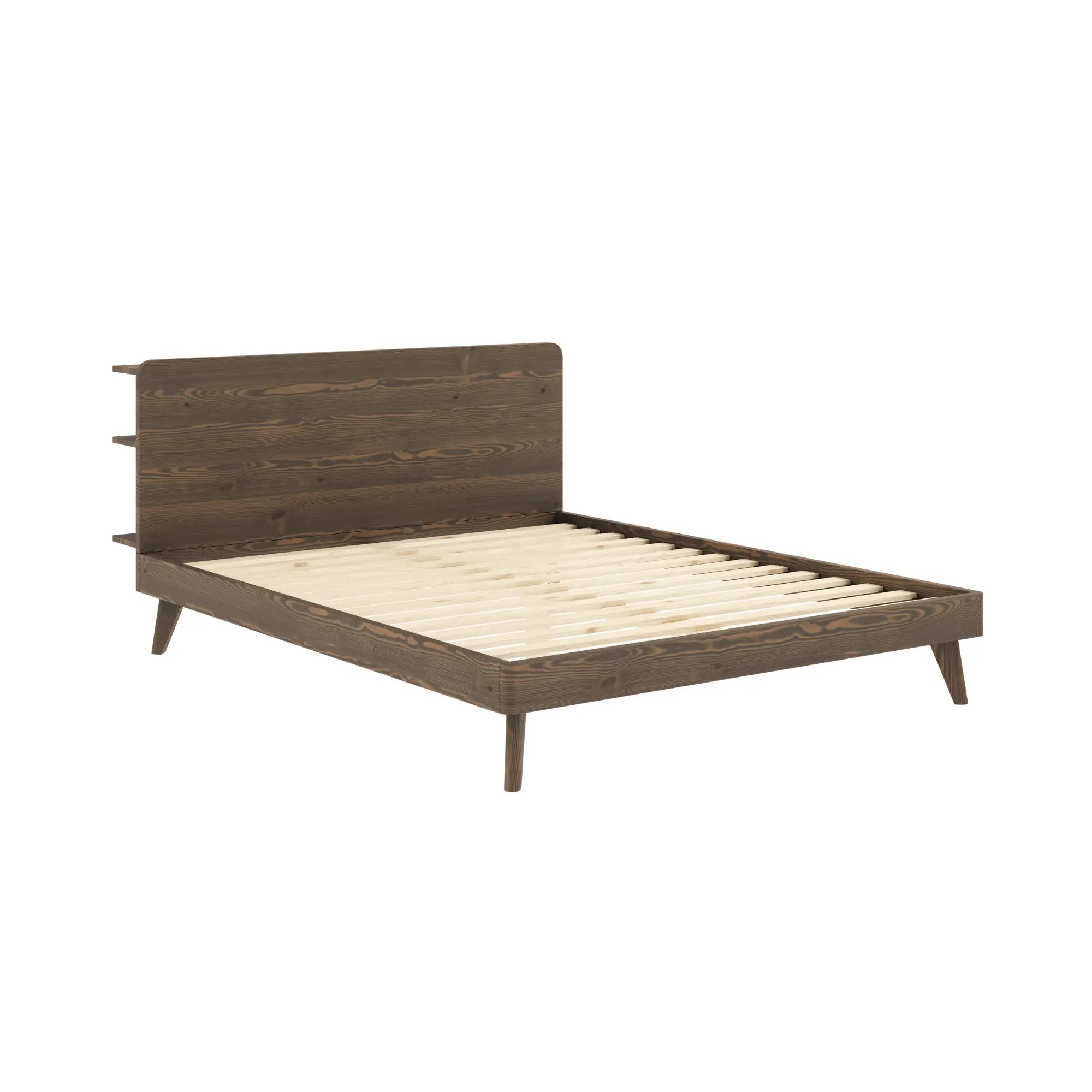 An inviting retreat bed with a tufted headboard and elegant, contemporary style
###