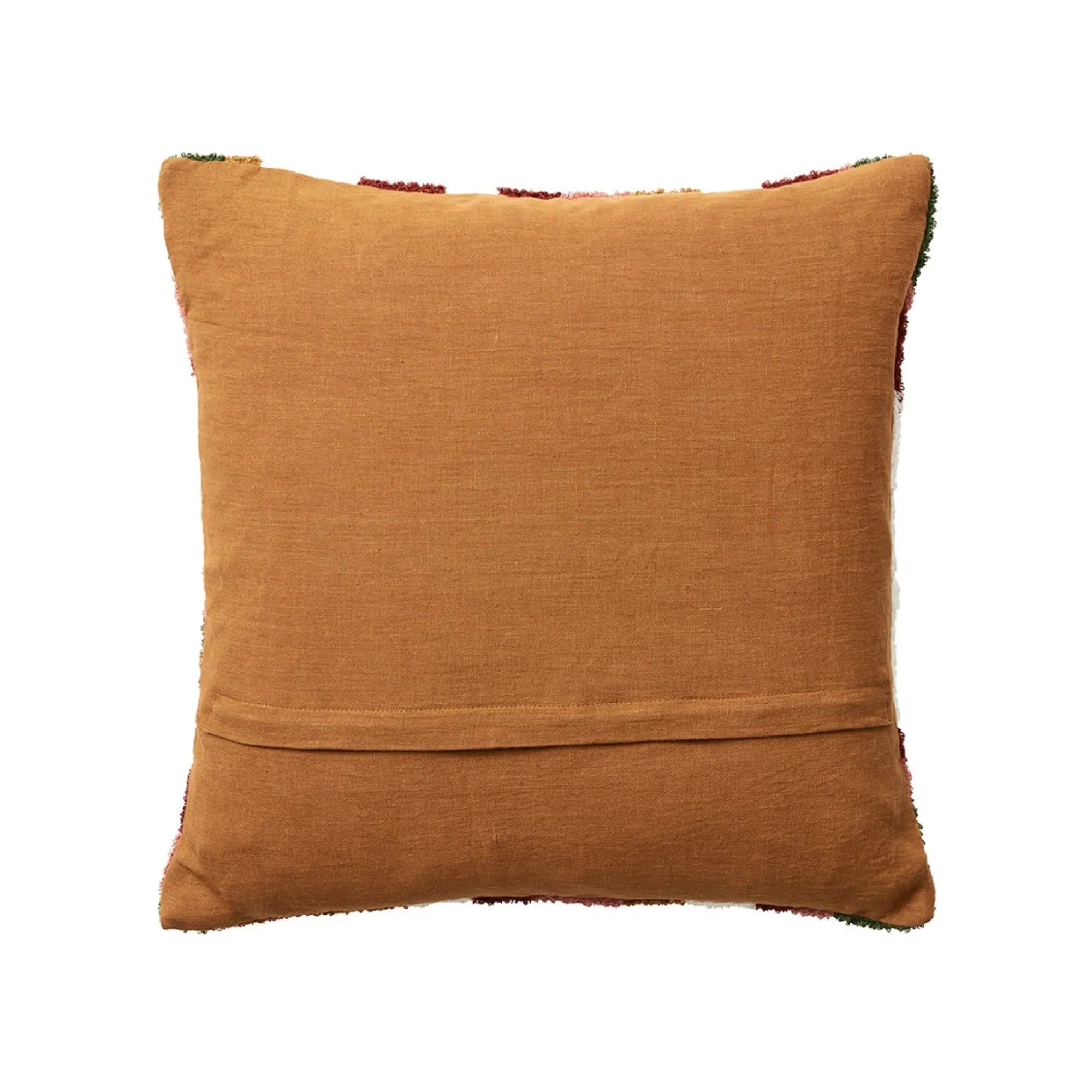 Luxurious Sagar Boucle Cushion Pillow - Rust/Rose for a stylish home decor