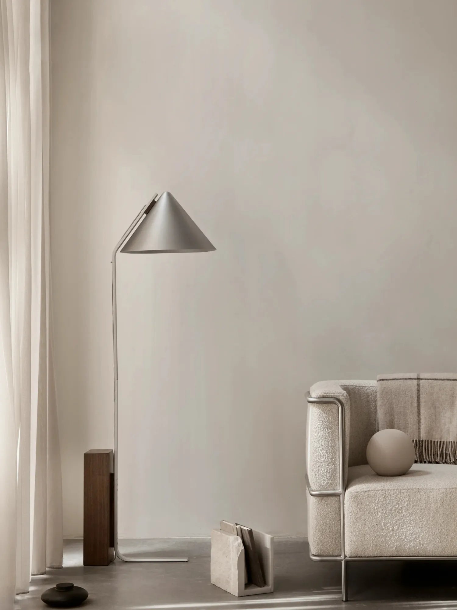 Cone Floor Lamp by Kristina Dam - THAT COOL LIVING