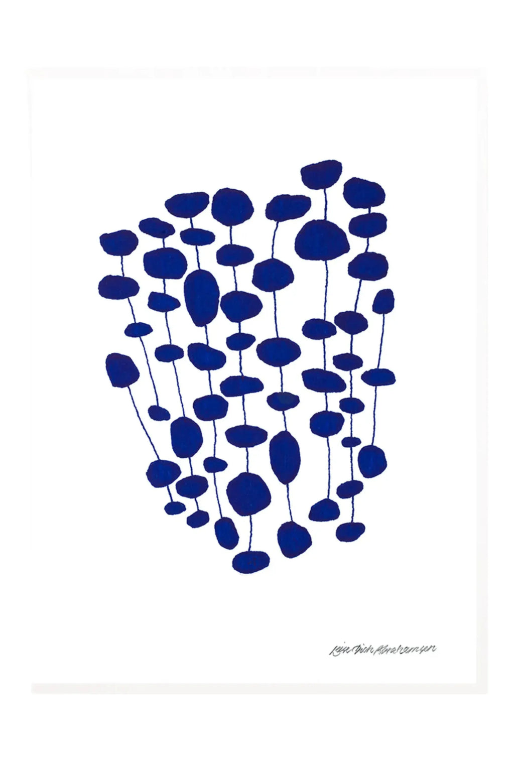 Blue Pearl Forest - Art Print - THAT COOL LIVING