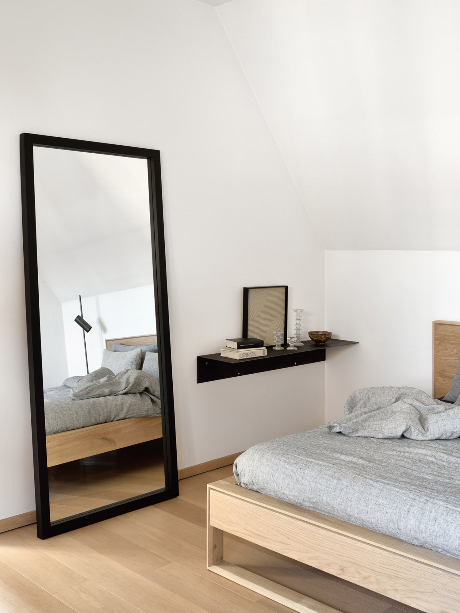 Light Frame Floor Mirror by Ethnicraft - THAT COOL LIVING
