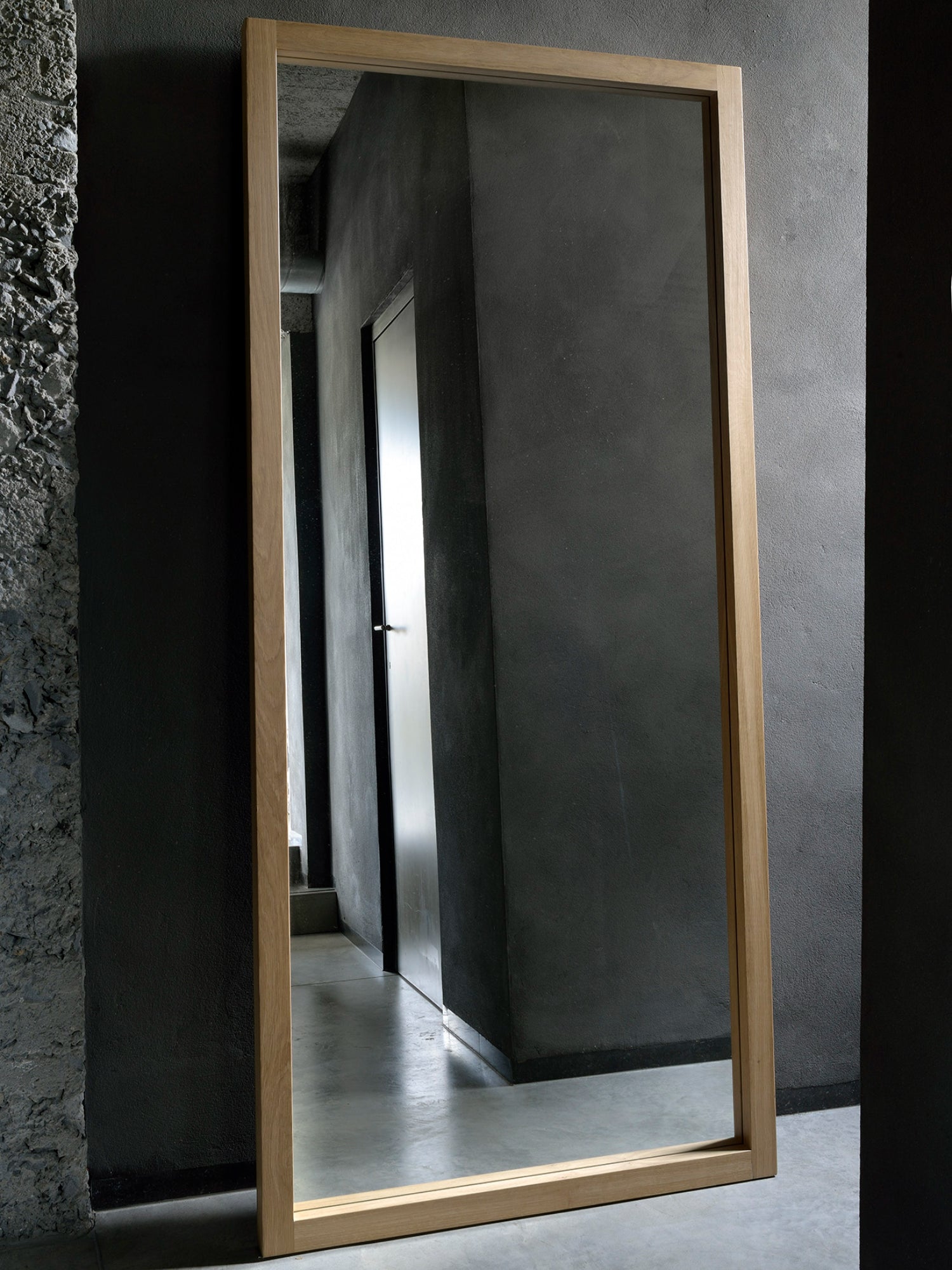 Light Frame Floor Mirror by Ethnicraft - THAT COOL LIVING