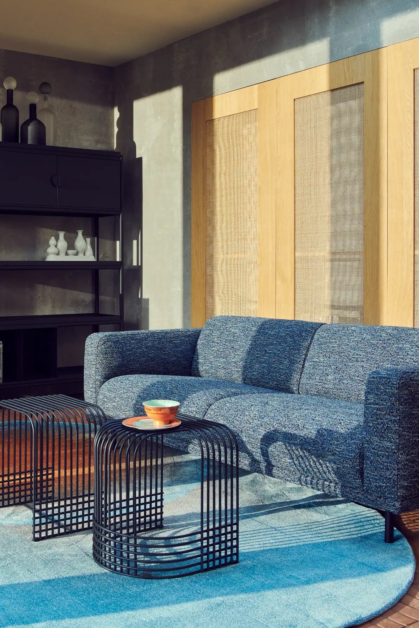 Oval Optical Rug - THAT COOL LIVING