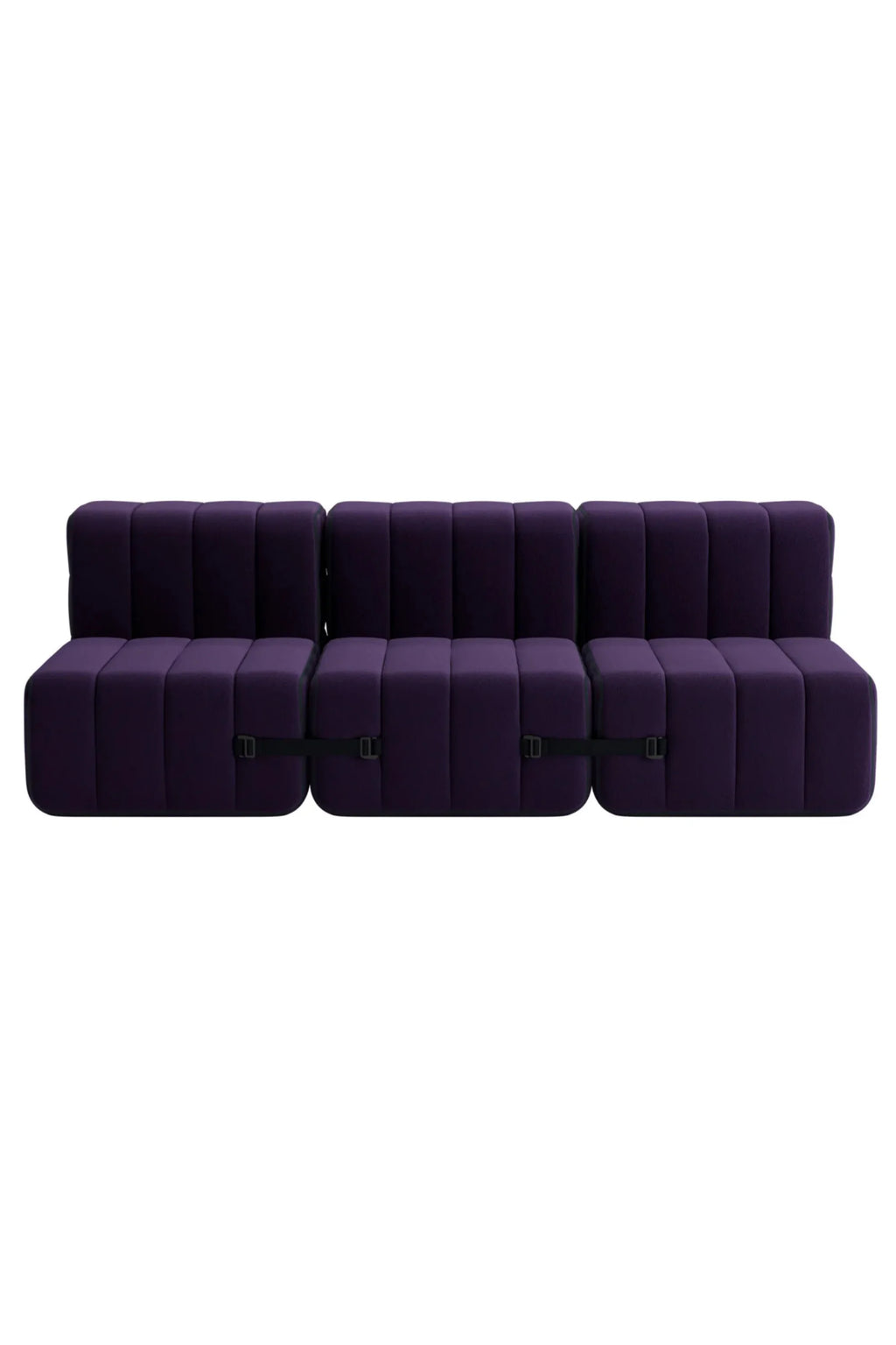 Curt Modular Sofa System - Fabric Jet - THAT COOL LIVING