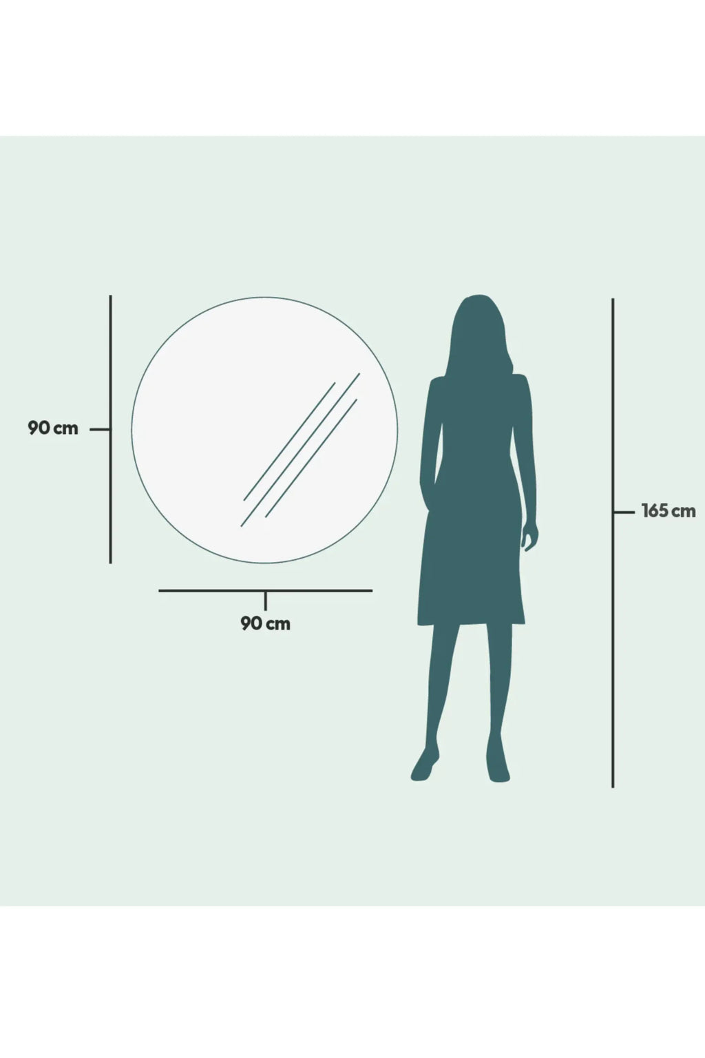 Pebble Mirror with Lights - THAT COOL LIVING