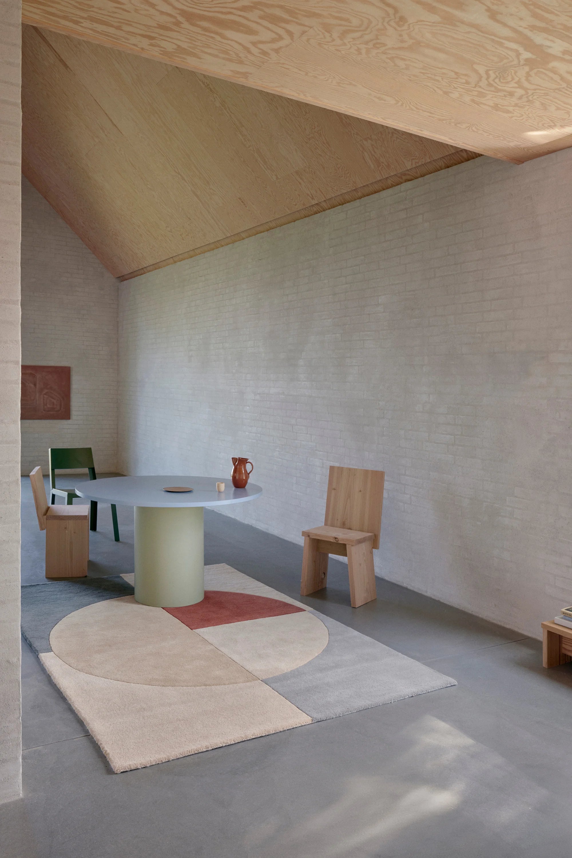 Radiality Wool Rug
