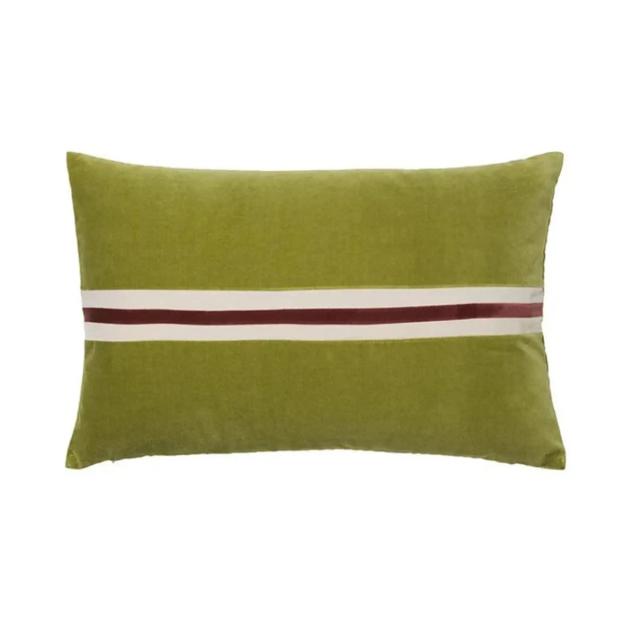  Harlow Cushion featuring a unique handwoven design and fringe detail
