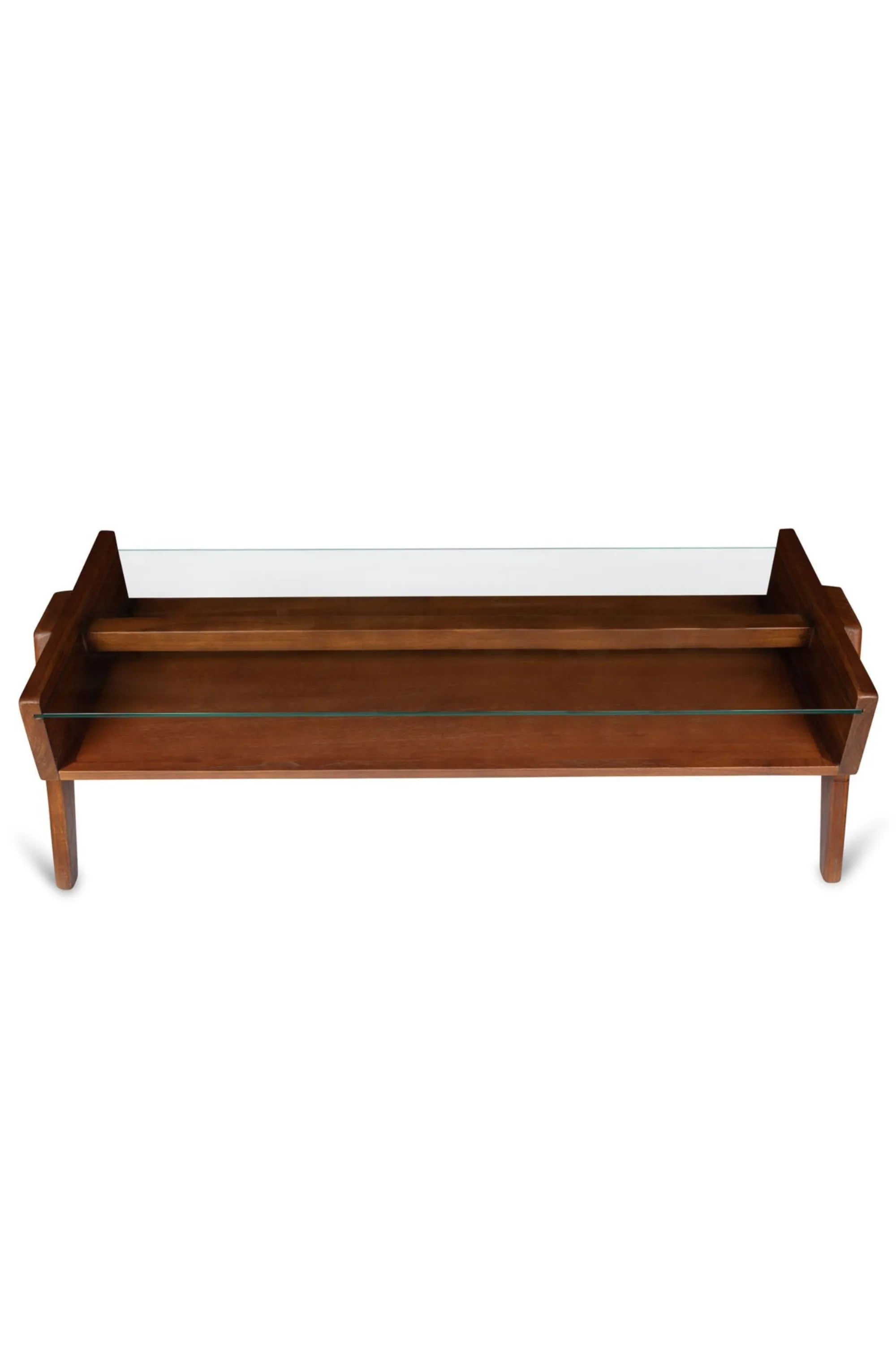 Chandigarh Glass Coffee Table - THAT COOL LIVING