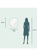 Half-Moon Mirror With Lights - THAT COOL LIVING