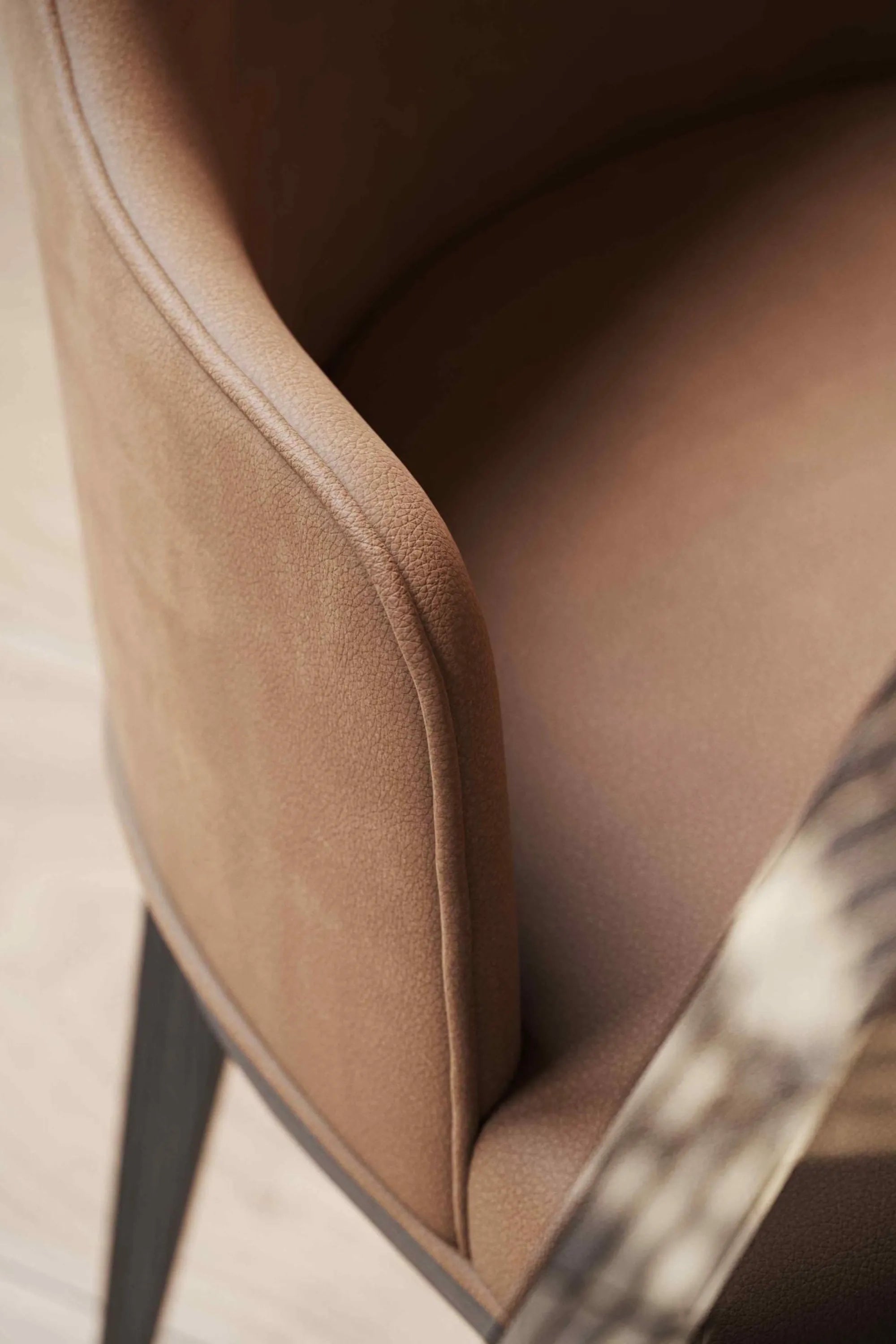 Anna Chair With Armrest - Wood - THAT COOL LIVING