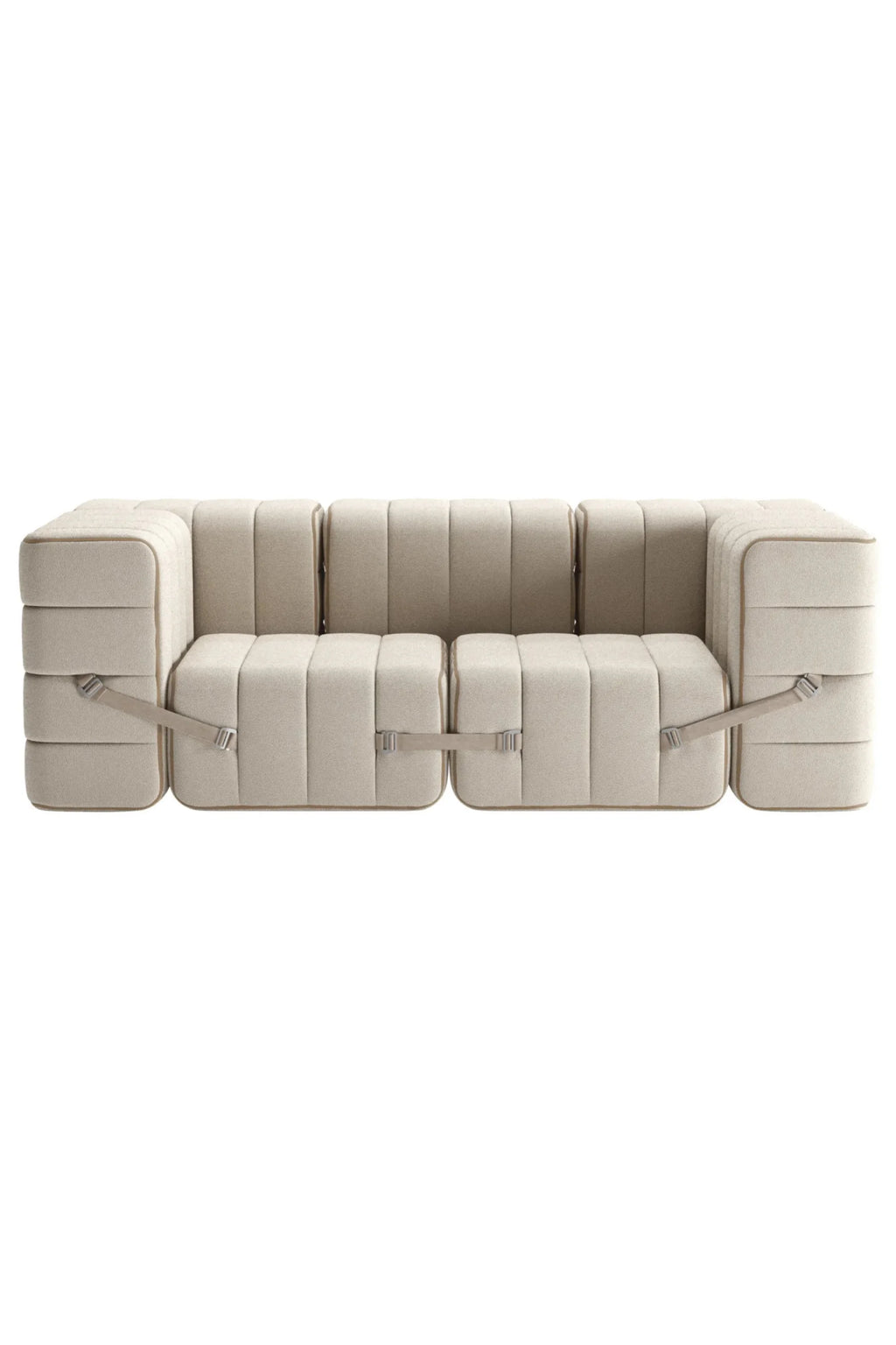 Curt Modular Sofa System - Fabric Jet - THAT COOL LIVING