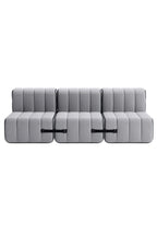Curt Modular Sofa System - Fabric Jet - THAT COOL LIVING