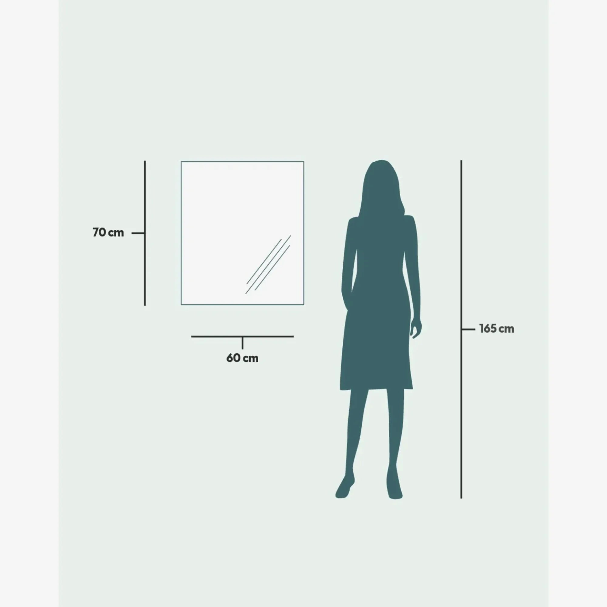 A full-length mirror with built-in LED lights, perfect for makeup application and outfit coordination in any room