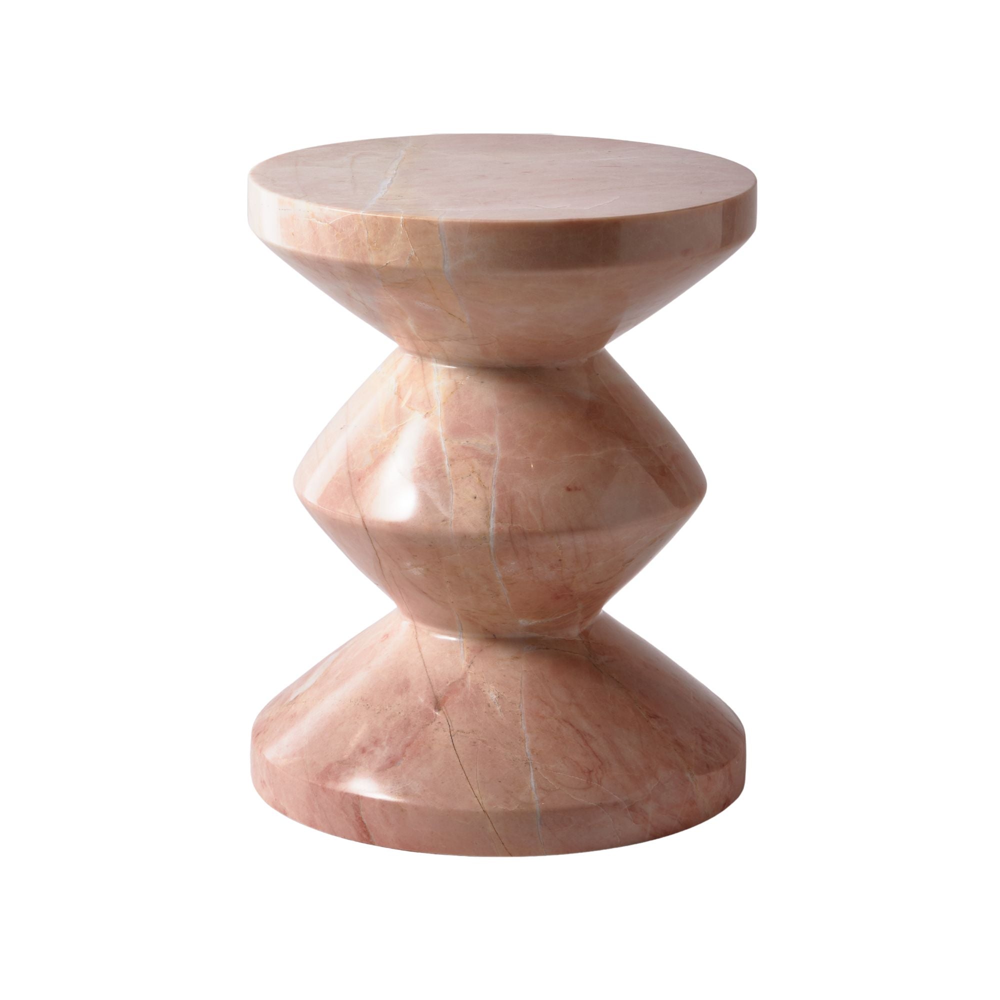 Marble Zig Zag Stool - THAT COOL LIVING