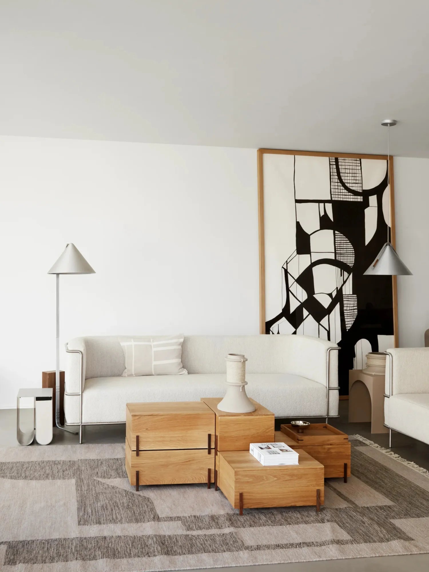 Cone Floor Lamp by Kristina Dam - THAT COOL LIVING