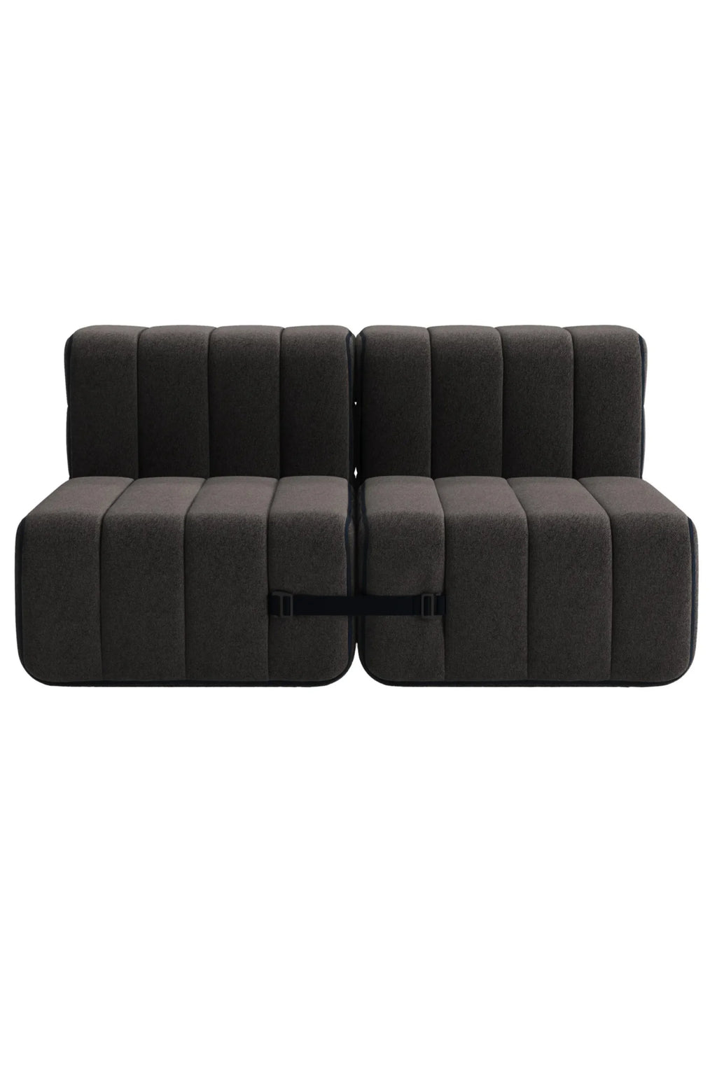 Curt Modular Sofa System - Fabric Jet - THAT COOL LIVING