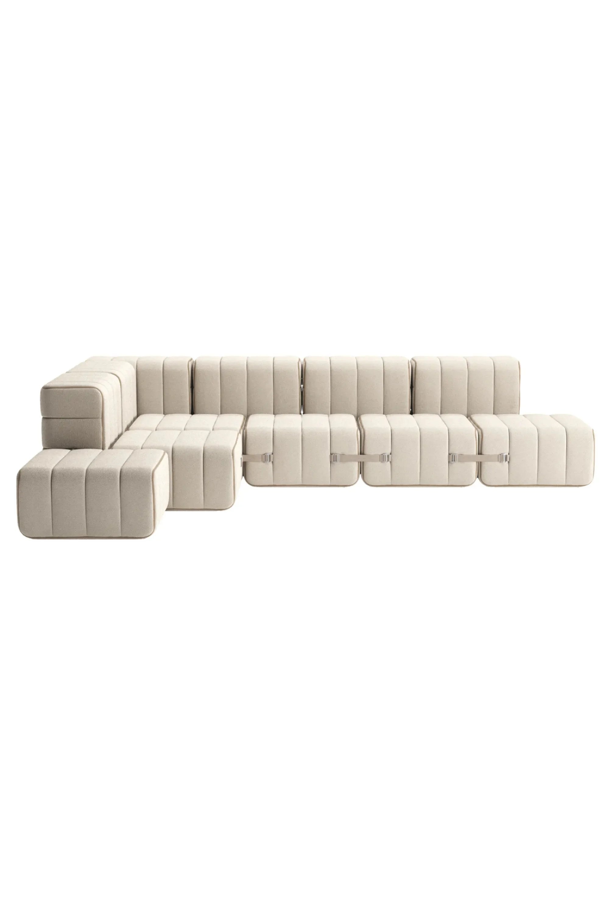 Curt Modular Sofa System - Fabric Jet - THAT COOL LIVING