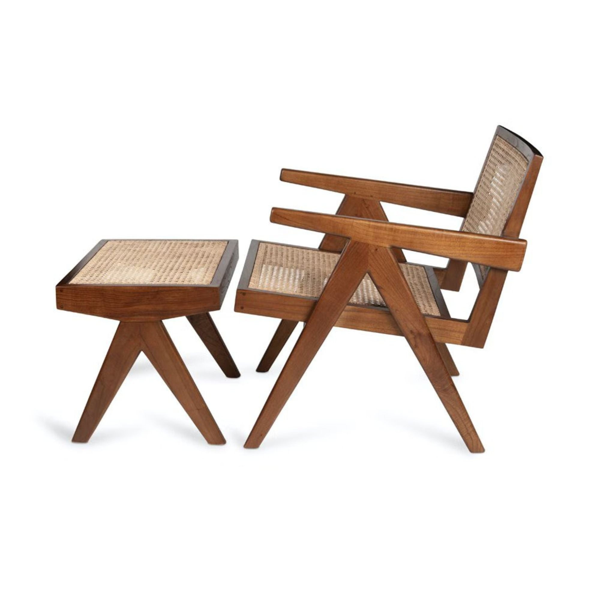 Chandigarh Easy Lounge Footstool - THAT COOL LIVING