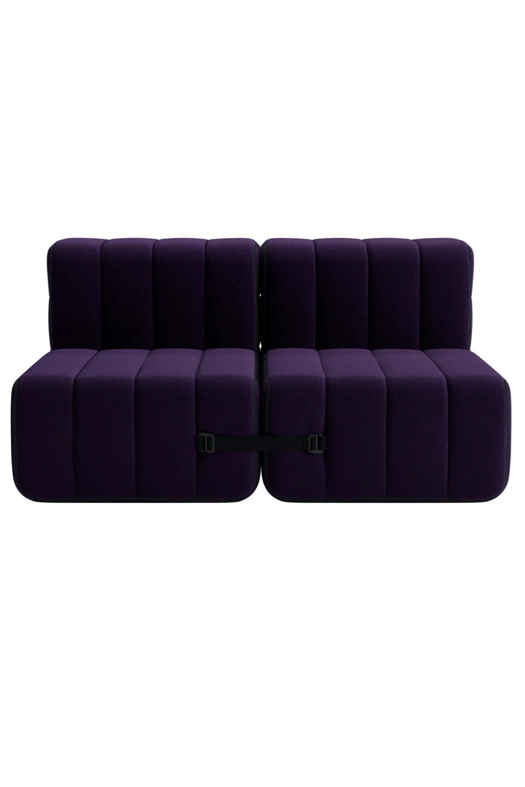 Curt Modular Sofa System - Fabric Jet - THAT COOL LIVING