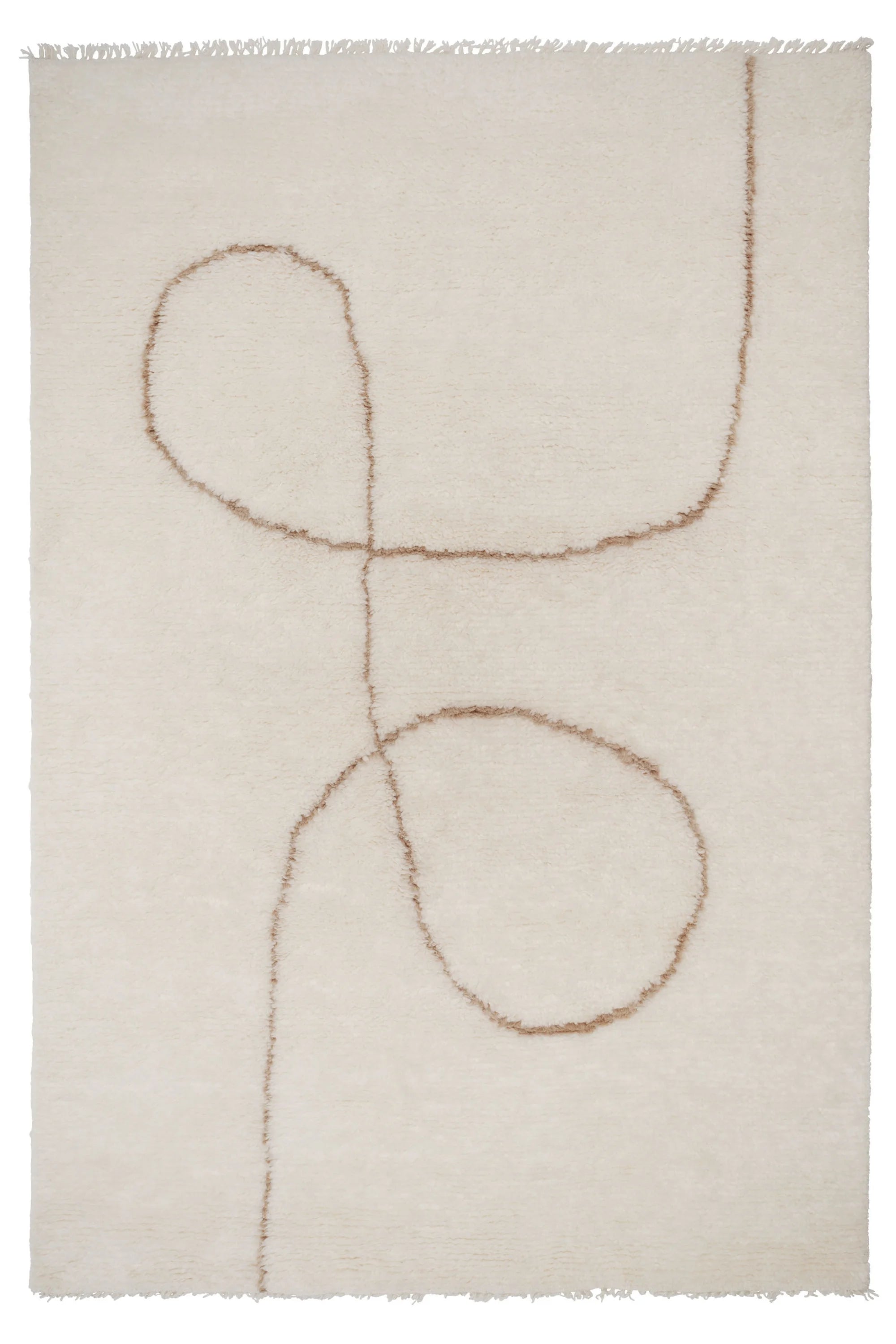 Astral Spiral Wool Rug