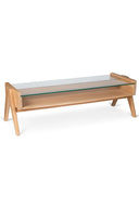 Chandigarh Glass Coffee Table - THAT COOL LIVING