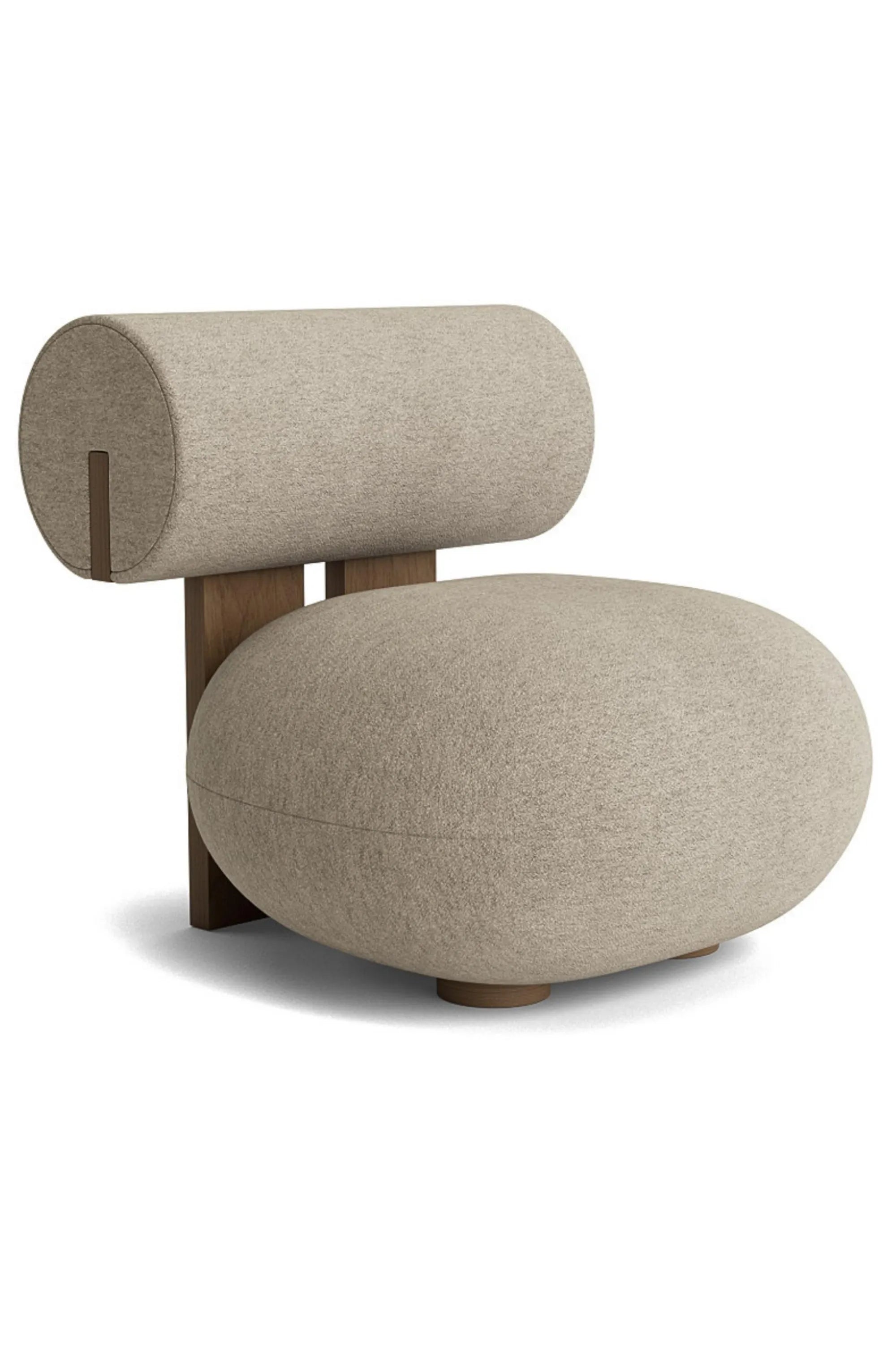 Boucle Hippo Lounge Chair