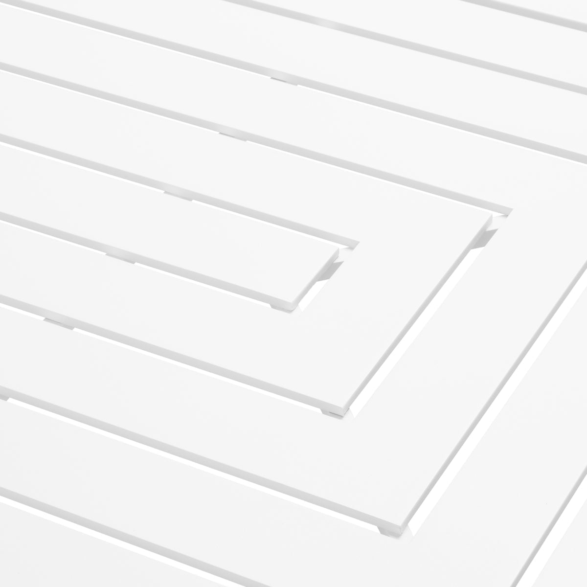 Outdoor Dining Table Vistamar matte white by Eichholtz - THAT COOL LIVING