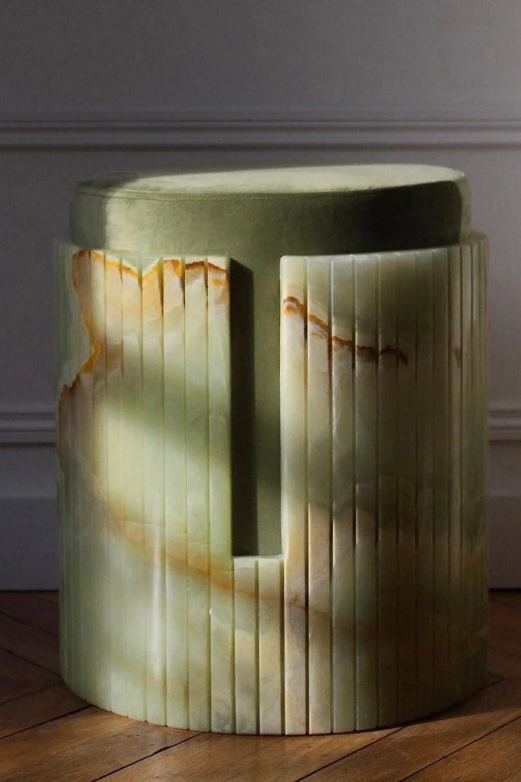 Green Onyx Dolce Stool - THAT COOL LIVING