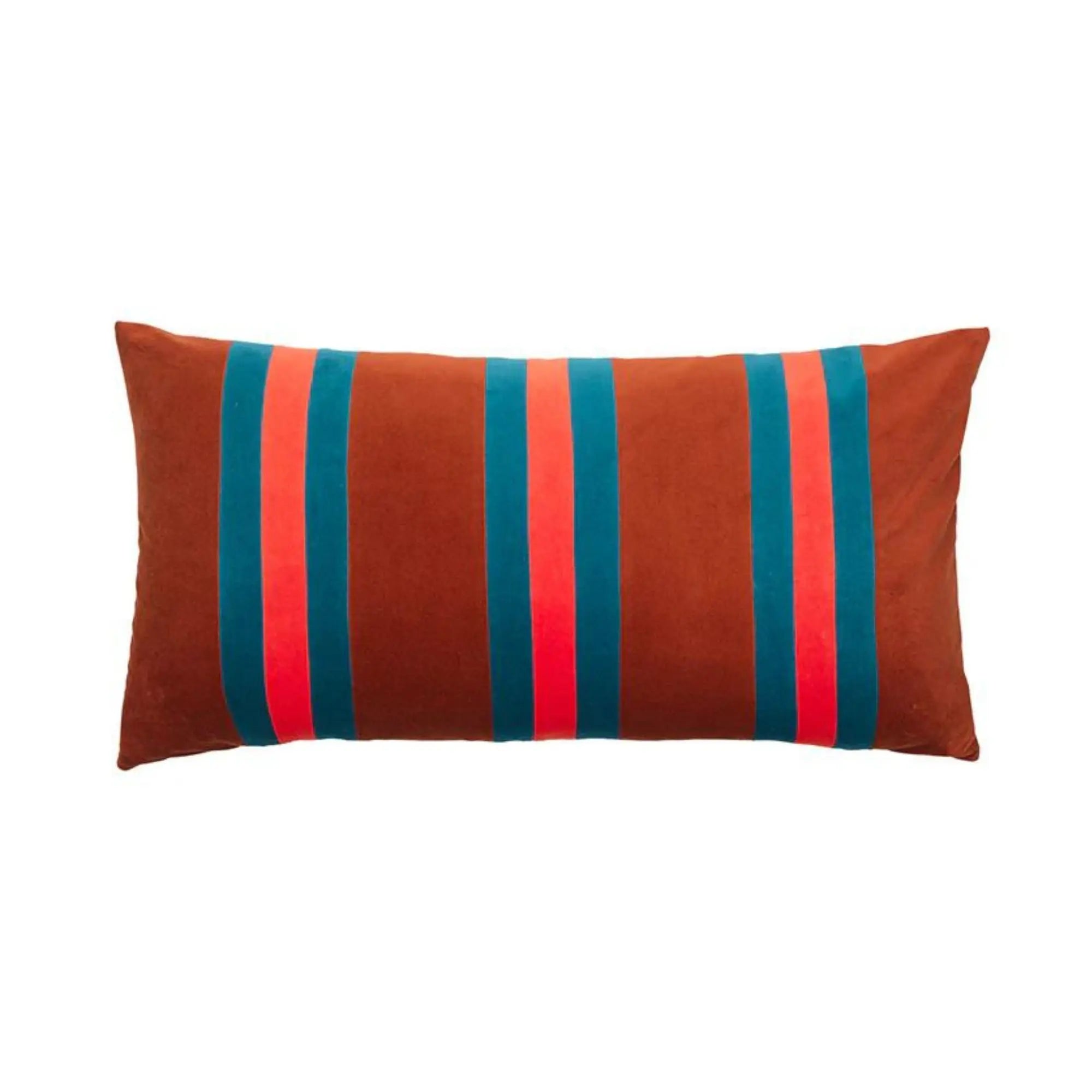 Mimi Cushion in luxurious velvet fabric with elegant embroidery