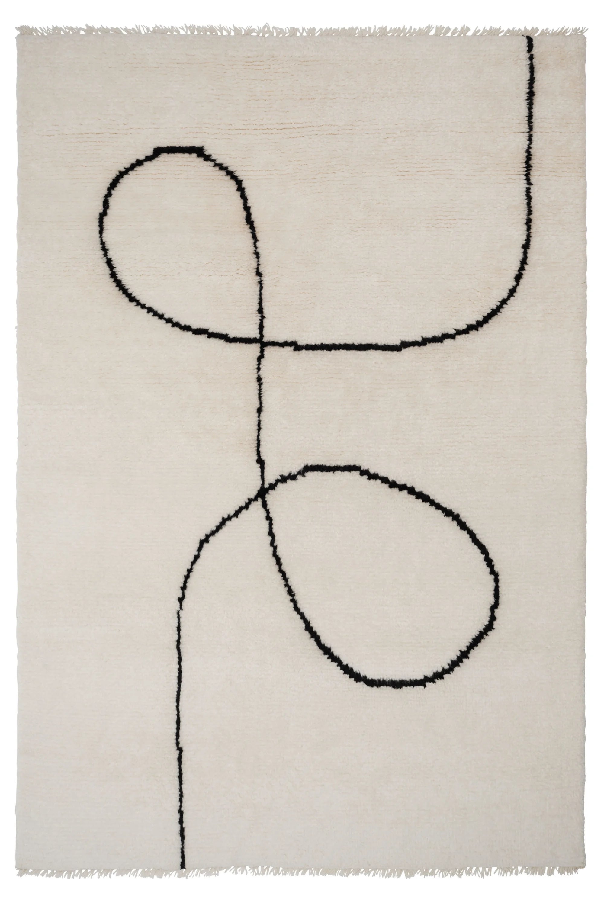 Astral Spiral Wool Rug