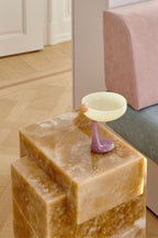 Gaia Honey Onyx Table - THAT COOL LIVING