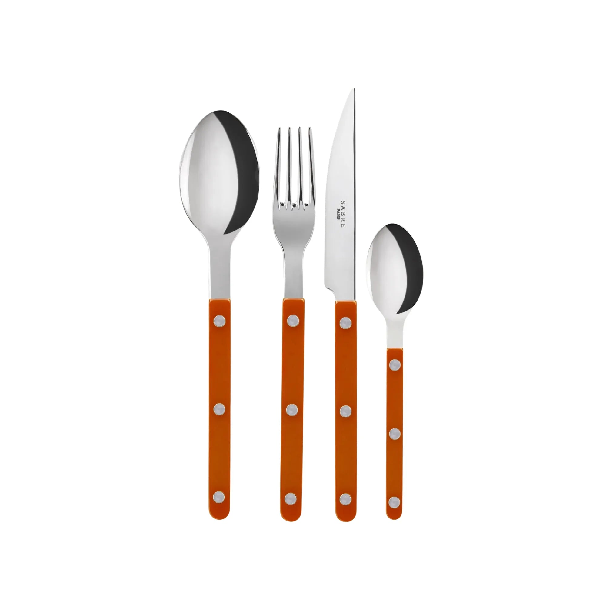 Bistrot Solid Cutlery Set - Brilliant with stainless steel finish and modern design
