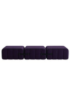 Curt Modular Sofa System - Fabric Jet - THAT COOL LIVING