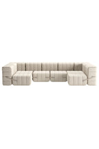 Curt Modular Sofa System - Fabric Jet - THAT COOL LIVING