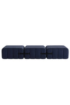 Curt Modular Sofa System - Fabric Jet - THAT COOL LIVING