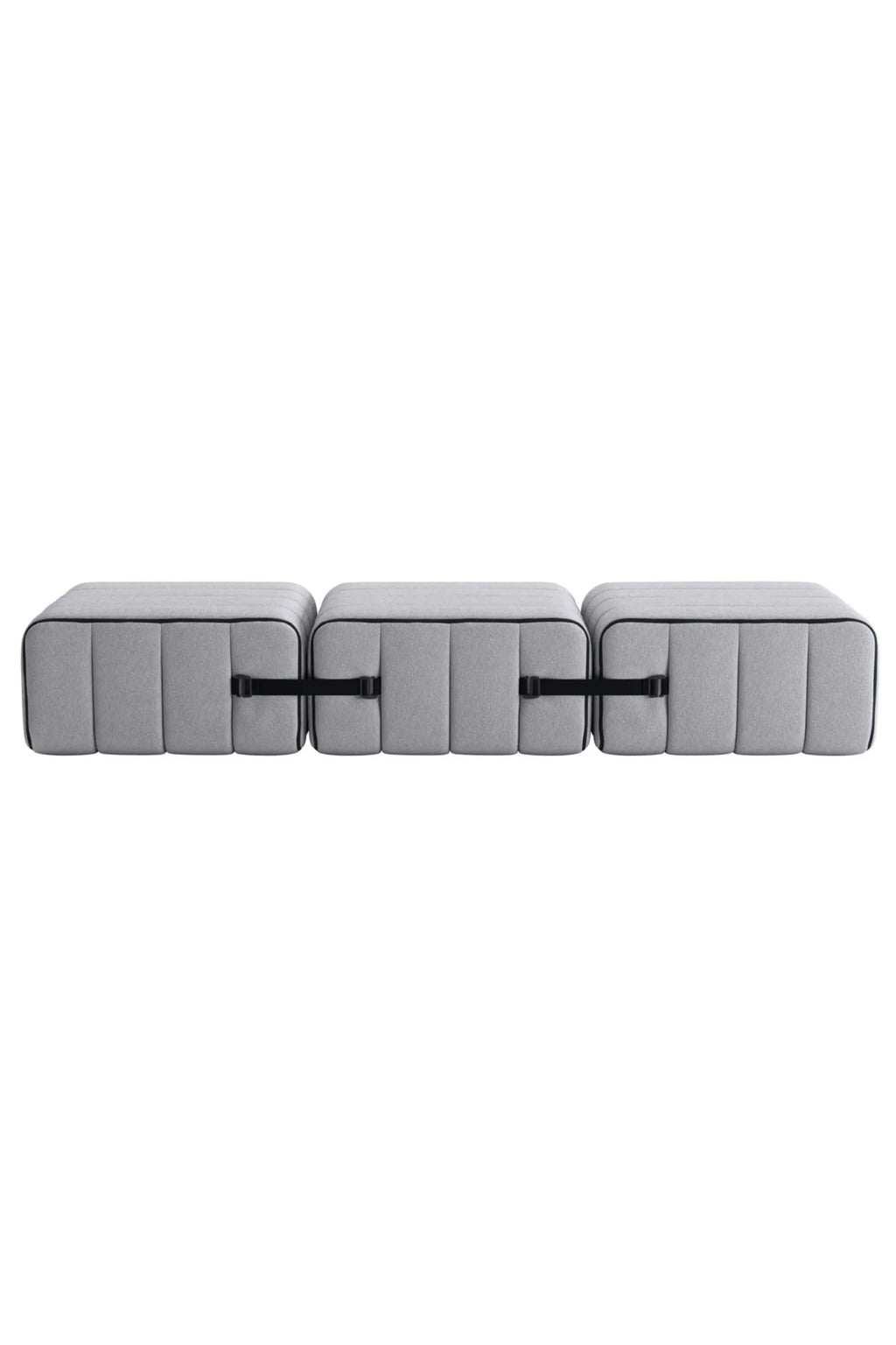 Curt Modular Sofa System - Fabric Jet - THAT COOL LIVING