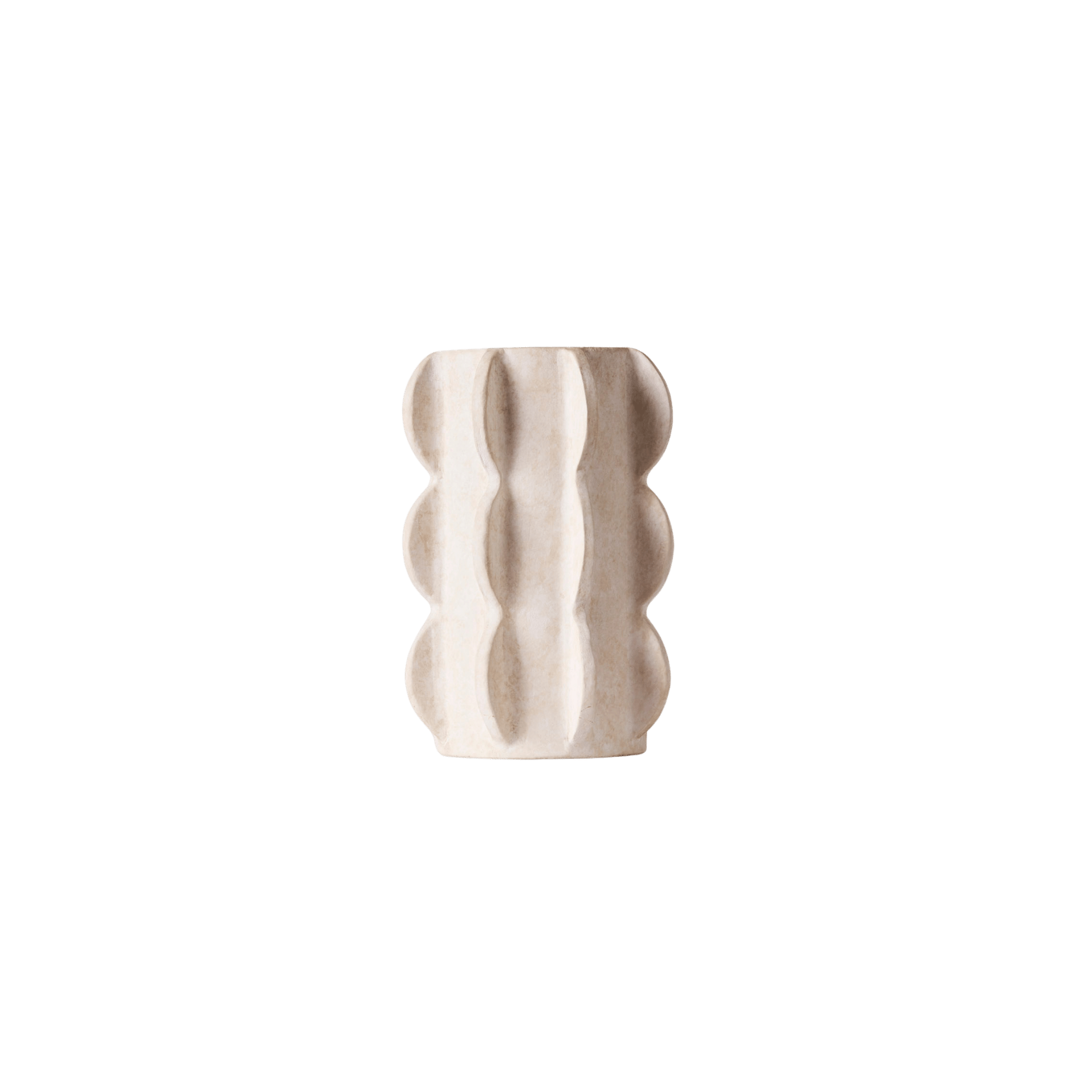 Arcissimo Vase White Medium - Handcrafted Ceramic Decor - Dusty Deco - THAT COOL LIVING