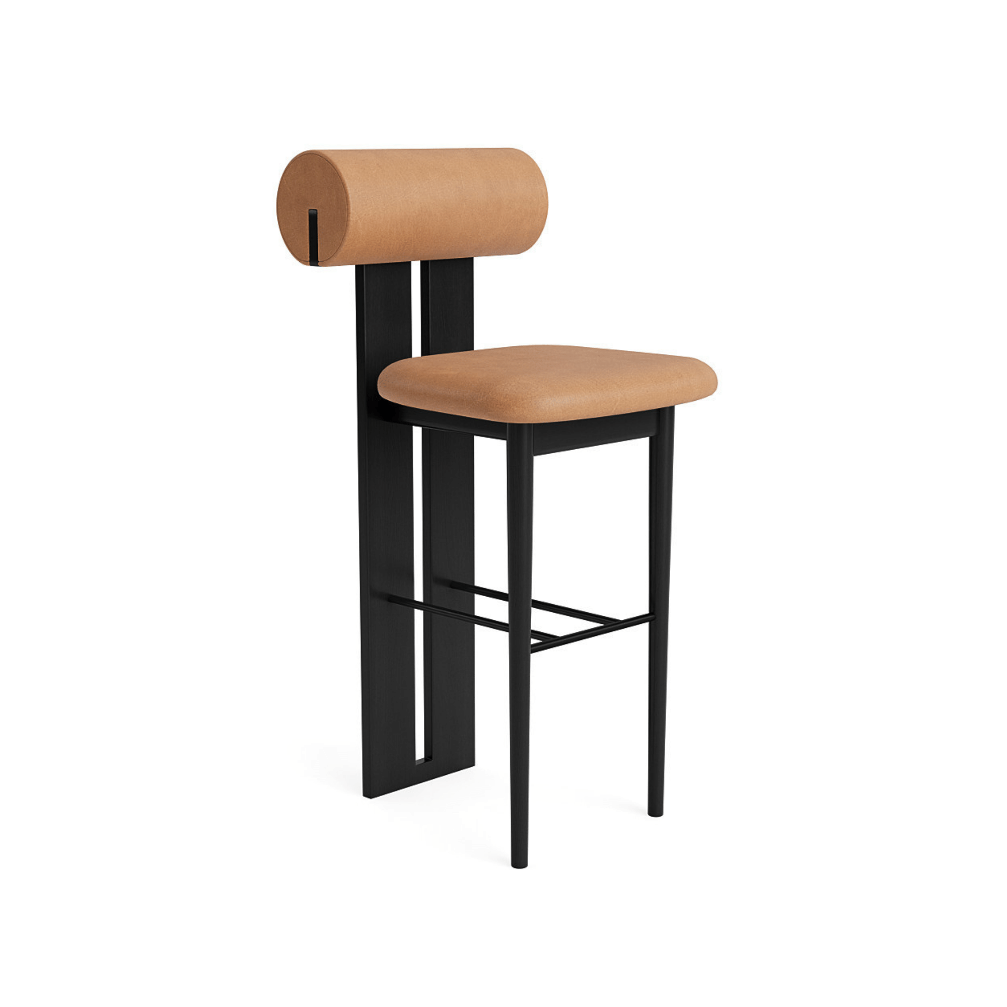 Hippo Bar Chair - Leather - THAT COOL LIVING