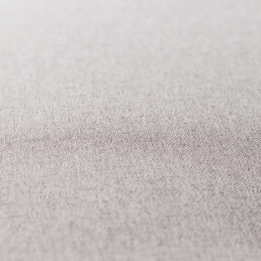 Eichholtz Residenza Outdoor Sofa, featuring a durable light grey woven outdoor upholstery fabric with a subtle heathered texture and tight, weather-resistant weave. This contemporary fabric is ideal for modern outdoor sofas and patio furniture, perfect for creating a stylish and comfortable garden living room.