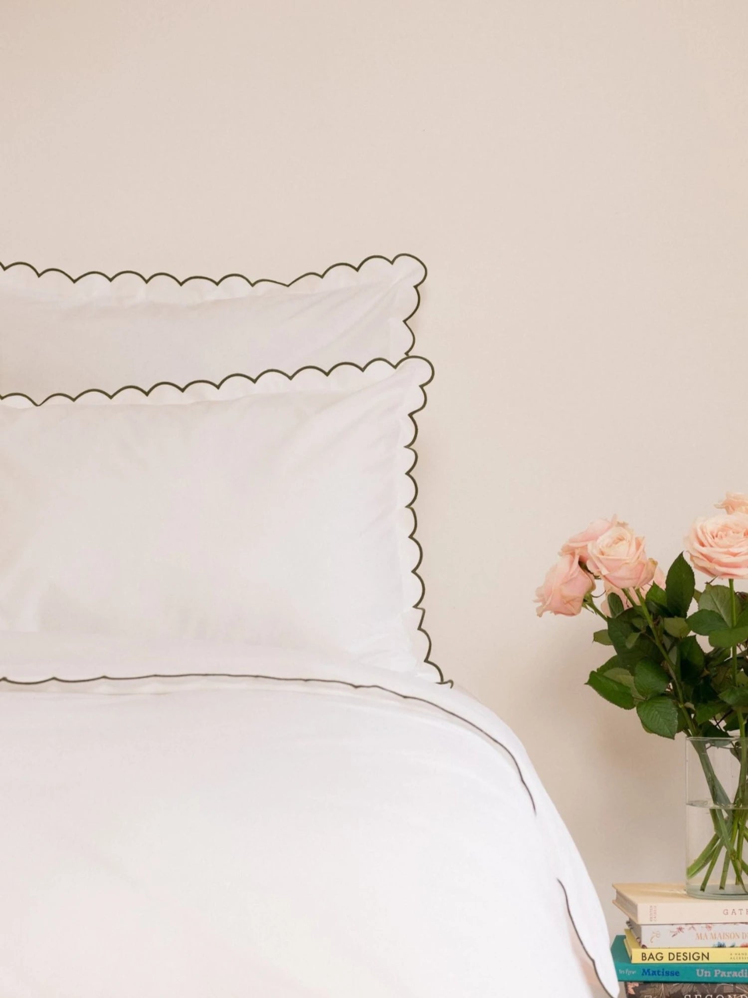 Scalloped Pillow Case - Set of 2