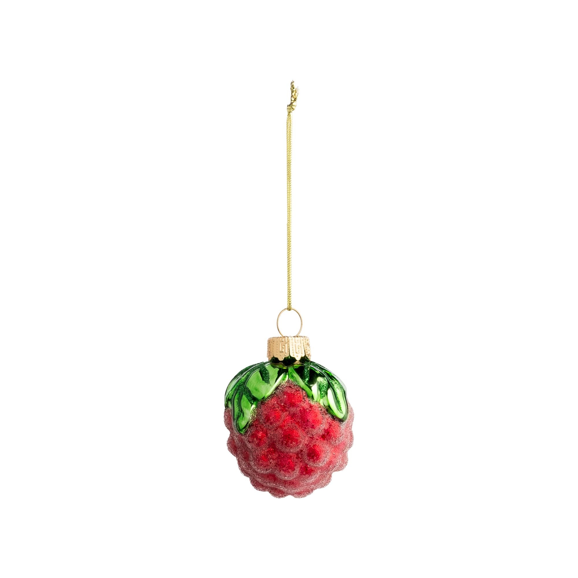 Raspberry Ornament - Set of 2