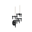Wall Hanger Candle Holder - Black - Configuration 2 - THAT COOL LIVING