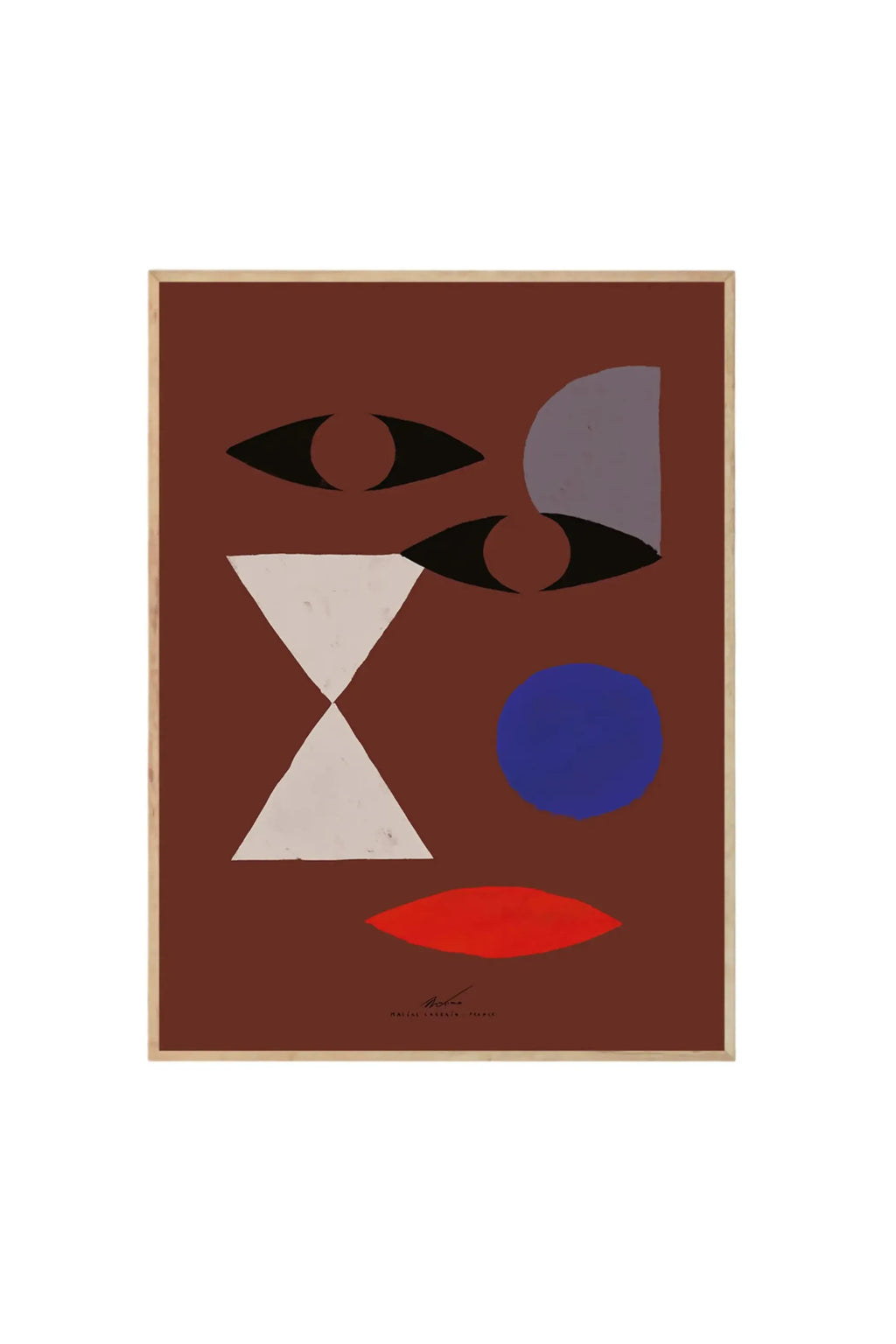 Abstract Face - Art Print