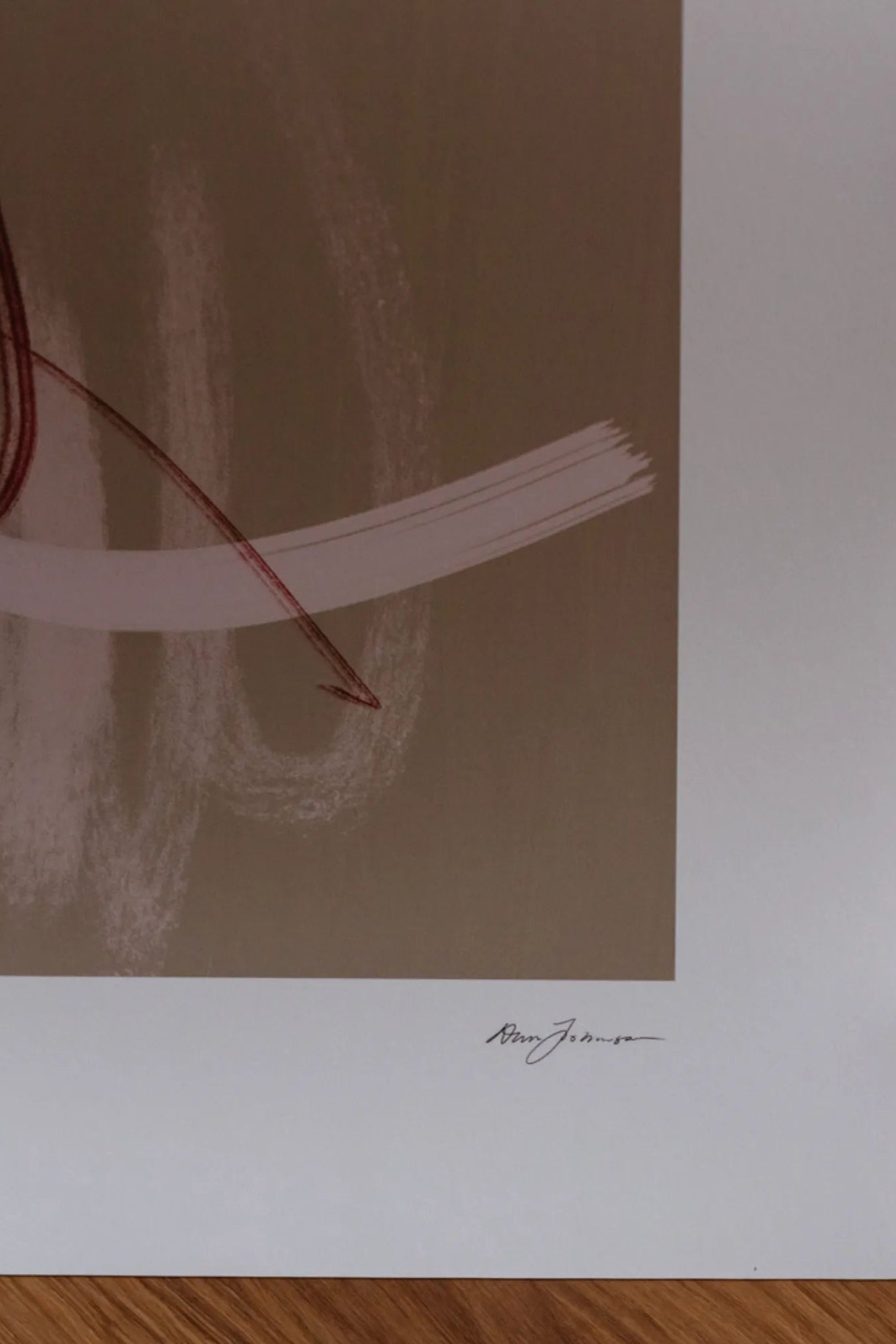 Beautiful pink thoughts scented candle in a minimalist glass jar