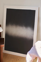 Open Black Interstellar wallet showcasing the spacious interior design and bill compartment